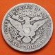 ESTADOS UNIDOS 1/2 DOLAR 1898 BARBER y AGUILA KM.116 MONEDA DE PLATA @ESCASA@ USA silver Half Dollar