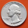 ESTADOS UNIDOS 1/4 DOLAR 1948 S GEORGE WASHINGTON KM.164 MONEDA DE PLATA MBC + PUNTITOS USA silver Quarter dollar