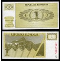 ESLOVENIA 1 TOLARJEV 1990 PAISAJE Pick 1 BILLETE SC UNC BANKNOTE Slovenija Slovenia 1 Tolar 1990