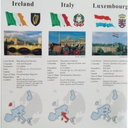 . 12 monedas x 1 EURO 2002 / 1999 EUROPE SET - COLLECTION OF THE 1 EURO COINS MONEDAS SC UNC COINS