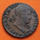 ESPAÑA Rey FERNANDO VII 2 MARAVEDIES 1825 Ceca de SEGOVIA KM.487.1 MONEDA DE COBRE EBC- Spain 2 Maravedis