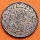 ESPAÑA Rey ALFONSO XIII 2 CENTIMOS 1911 * 11 PCV KM.732 MONEDA DE COBRE SC- BRILLO ORIGINAL R/3