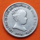 ESPAÑA Reina ISABEL II 1 REAL 1845 CL Ceca de MADRID KM.518.1 MONEDA DE PLATA @ESCASA@ Spain silver coin R/3