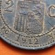 ESPAÑA Rey ALFONSO XIII 2 CENTIMOS 1912 * 12 PCV KM.732 MONEDA DE COBRE EBC/SC- + IMPERFECCIONES R/4