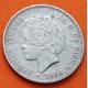 ESPAÑA Rey ALFONSO XIII 50 CENTIMOS 1894 * 9 4 MSM BUSTO Tipo RIZOS KM.703 MONEDA DE PLATA R/1
