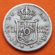 @ÚLTIMO AÑO DE EMISIÓN@ ESPAÑA Reina Isabel II 1 REAL 1864 Ceca de SEVILLA KM.606.3 MONEDA DE PLATA MBC Spain silver coin R/3