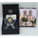 . @0PROOF - ESTUCHE@ FRANCIA 2 EUROS 2025 NOTRE DAMME 2ª MONEDA CONMEMORATIVA France