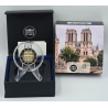 . @0PROOF - ESTUCHE@ FRANCIA 2 EUROS 2025 NOTRE DAMME 2ª MONEDA CONMEMORATIVA France