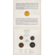 . 4 Monedas PRE-EURO Tirada 4.000 x BELGICA 1 + 2 + 5 + 10 ECU 1991 CONGRESO NUMISMÁTICO en ESTUCHE OFICIAL