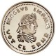 . @ESTUCHE y CERTIFICADO@ BELGICA 5 ECU 1991 CARLOMAGNO EMPERADOR KM.183 MONEDA DE PLATA PROOF Belgium silver