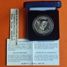 . @ESTUCHE y CERTIFICADO@ BELGICA 5 ECU 1991 CARLOMAGNO EMPERADOR KM.183 MONEDA DE PLATA PROOF Belgium silver