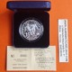 @ESTUCHE y CERTIFICADO@ FRANCIA 100 FRANCOS 1993 FÚTBOL - JUEGOS DEL MEDITERRANEO KM.1030 MONEDA DE PLATA PROOF France 15 Ecus
