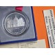 @ESTUCHE y CERTIFICADO@ FRANCIA 100 FRANCOS 1994 VENECIA LA PLAZA DE SAN MARCOS KM.1068 MONEDA DE PLATA PROOF France 15 ECUS