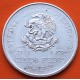 MEXICO 5 PESOS 1952 HIDALGO KM.467 MONEDA DE PLATA MBC+ Mejico silver coin 0,64 ONZAS R/2