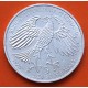 ALEMANIA 5 MARCOS 1976 D MONSTRUO DE LOS HERMANOS GRIMM KM.144 MONEDA DE PLATA SC- Germany 5 Marks SILVER