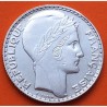 FRANCIA 10 FRANCOS 1930 BUSTO DE DAMA Ceca TURIN KM.878 MONEDA DE PLATA EBC France Silver 10 Francs R/2