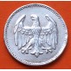 ALEMANIA 1 MARCO 1924 G ÁGUILA - República del WEIMAR KM.42 MONEDA DE PLATA MBC Germany 1 Mark