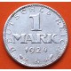 ALEMANIA 1 MARCO 1924 G ÁGUILA - República del WEIMAR KM.42 MONEDA DE PLATA MBC Germany 1 Mark