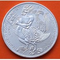 ALEMANIA 5 MARCOS 1976 D MONSTRUO DE LOS HERMANOS GRIMM KM.144 MONEDA DE PLATA SC- Germany 5 Marks SILVER