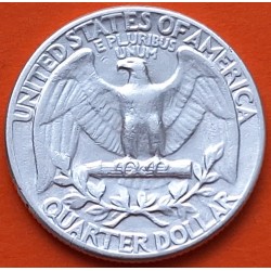 ESTADOS UNIDOS 1/4 DOLAR 1944 P GEORGE WASHINGTON KM.164 MONEDA DE PLATA MBC USA silver Quarter dollar WWII R/2