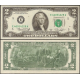 @ESCASO@ ESTADOS UNIDOS 2 DOLARES 1976 THOMAS JEFFERSON Letra al Azar Pick 461F BILLETE SC USA