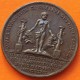 . @RARA@ ESPAÑA Rey FERNANDO VII 1816 CADIZ MEDALLA POR SU BODA CON ISABEL DE BRAGANZA tipo 4 REALES BRONCE