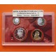 . 4 monedas PROOF x ESTADOS UNIDOS 5 CENTAVOS + 10 CENTAVOS DIME 2009 + 1/2 DOLAR 2009 S KENNEDY PLATA + 1 DOLAR 2002 SACAGAWEA