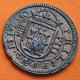 ESPAÑA Rey FELIPE III 8 MARAVEDIES 1606 Ceca de SEGOVIA KM.9.5 MONEDA DE COBRE @ESCASA@ 8 Maravedis 1606