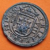 ESPAÑA Rey FELIPE III 8 MARAVEDIES 1606 Ceca de SEGOVIA KM.9.5 MONEDA DE COBRE @ESCASA@ 8 Maravedis 1606