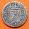 ESPAÑA Rey FELIPE V 1/2 REAL 1731 PA Ceca de SEVILLA MONEDA DE PLATA MUY CIRCULADA Medio Spain silver Philippus V