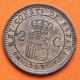 ESPAÑA Rey ALFONSO XIII 2 CENTIMOS 1905 * 05 SMV REY y ESCUDO KM.722 MONEDA DE COBRE SC- Spain R/2
