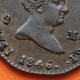 ESPAÑA REINA ISABEL II 2 MARAVEDIES 1846 Ceca de SEGOVIA KM.532 MONEDA DE COBRE @ESCASA@ Spain 2 Maravedis