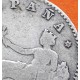 ESPAÑA Gobierno Provisional 50 CENTIMOS 1869 * -/9 SNM DAMA TUMBADA KM.659 MONEDA DE PLATA @ESCASA@ R/4