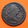 ESPAÑA Rey CARLOS IIII 2 MARAVEDIES 1802 SEGOVIA KM.426 MONEDA DE BRONCE MUY CIRCULADA Carolus 4 MARAVEDIS