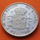 ESPAÑA Rey ALFONSO XIII 2 PESETAS 1905 * 19 05 SMV KM.725 MONEDA DE PLATA MBC + MUESCAS Spain silver coin R/4