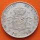 ESPAÑA Rey ALFONSO XIII 2 PESETAS 1905 * 19 05 SMV KM.725 MONEDA DE PLATA MBC + MUESCAS Spain silver coin R/4