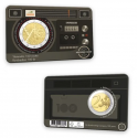 . @01 / JUNIO Envío - COINCARD FINLANDÉS@ FINLANDIA 2 EUROS 2026 RADIO YLEIS 1ª MONEDA CONMEMORATIVA SC