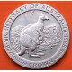ISLA DE MAN 1 CORONA 1788 CANGURO y CARRETA Bicentenary of Australia KM.225 MONEDA DE NICKEL SC-