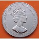 ISLAS MALVINAS - FALKLAND 50 PENIQUES 2001 REINA ISABEL II JOVEN 75 ANIVER. KM.71 MONEDA DE NICKEL SC- 50 Pence