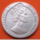 ISLA DE MAN 1 CORONA 1988 1788 DEMONIO DE TASMANIA Bicentenary of Australia KM.227 MONEDA DE NICKEL SC-