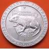 ISLA DE MAN 1 CORONA 1988 1788 DEMONIO DE TASMANIA Bicentenary of Australia KM.227 MONEDA DE NICKEL SC-