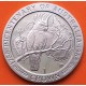 ISLA DE MAN 1 CORONA 1988 1788 CACATUA Bicentenary of Australia KM.222 MONEDA DE NICKEL SC-