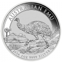 . @03 de JUNIO ENVÍO@ AUSTRALIA 1 DOLAR 2026 AUSTRALIAN EMU MONEDA DE PLATA PURA 9999 OZ ONZA