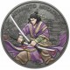 . @03 de JUNIO ENVÍO - 500 uds@ ESTADOS UNIDOS 1 ONZA 2026 SAMURAI MIYAMOTO MUSASHI PLATA PURA Oz LEGENDARY WARRIORS