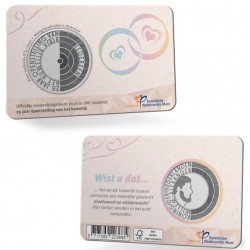 . @03 de JUNIO ENVÍO@ HOLANDA 5 EUROS 2026 MATRIMONIO IGUALITARIO 25 ANIVER. @COINCARD@ MONEDA SC The Netherlands