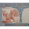 @CAMBOYA + LAOS + VIETNAM@ Indochina 1 PIASTRA 1954 Pick 105 BILLETE MBC+ Institu d'emission French L'Indochine 1 Dong 1954