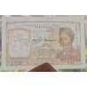 INDOCHINA 1 PIASTRA 1946 DAMA y AGRICULTOR Pick 54C BILLETE MBC + DOBLEZ French Banque De L'Indochine 1 Piastre BANKNOTE Laos