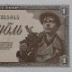 . @RARO@ RUSIA 1 RUBLO 1938 AVIADOR CON METRALLETA Pick 123A BILLETE SC Russia 1 Rouble Rubel UNC BANKNOTE