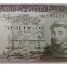 PORTUGAL 20 ESCUDOS 1964 SANTO ANTONIO @VER FIRMAS@ Pick 167.A BILLETE SC UNC BANKNOTE