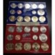 2008 UNITED STATES MINT UNCIRCULATED COIN SET D+P ESTADOS UNIDOS 1+5+10+25 CENTAVOS + 1/2 + 1 DOLAR 2008 INDIA y PRESIDENTES